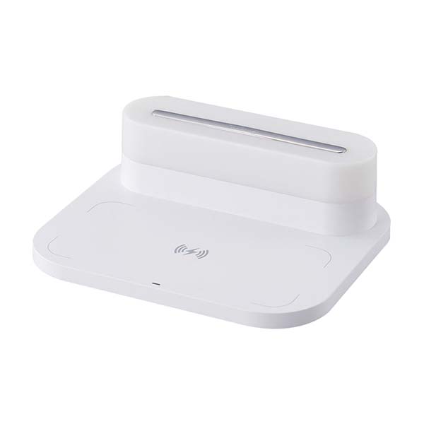 Qi対応 ナイトライト付ワイヤレス充電器 