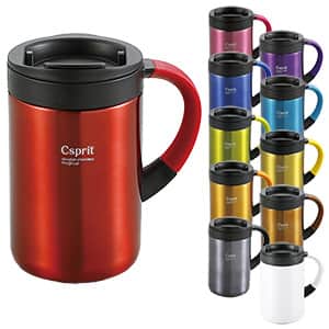 キャプテンスタッグ シーエスプリ 二重構造マグカップ 350ml